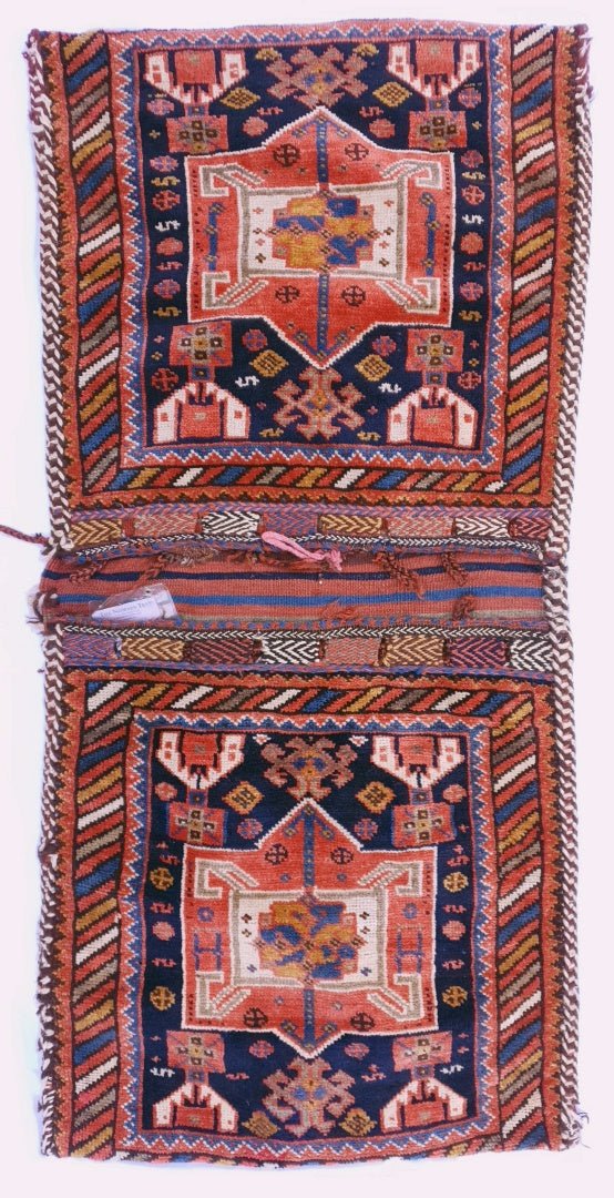 Exceptional Saddle Bag - Veramin, Persia 153 x 71cms